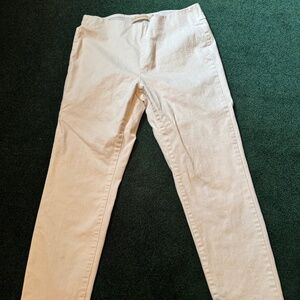 Soft Surroundings white pull on pant